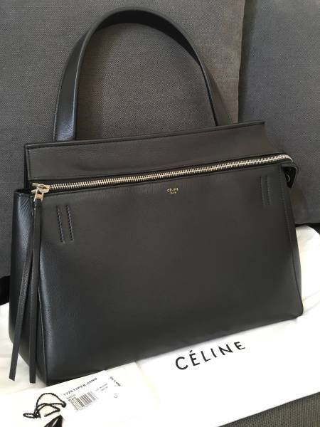 Celine Edge Shoulder Bag Black