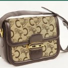 Celine Canvas Shoulder Bag