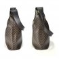 Celine Leather Macadam pattern shoulder bag