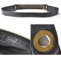 Celine Leather Macadam pattern shoulder bag