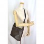 Celine Leather Macadam pattern shoulder bag
