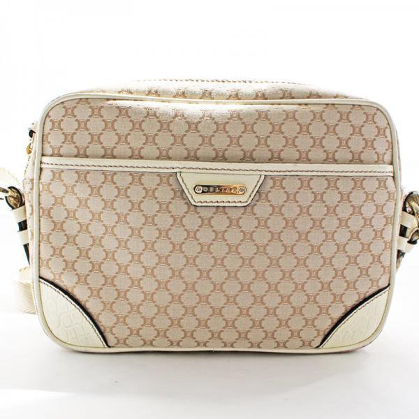 Celine Macadam Pattern Shoulder Bag