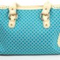 Celine Shoulder Bag Turquoise Blue