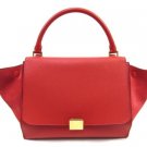 Celine Red Trapeze 2way Handbag