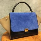Celine Trapeze Luggage Tricolor 2way bag