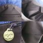 Authentic Chanel CC Logos Shoulder Hand Bag Denim Leather Blue