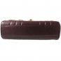 Authentic Chanel Quilted CC Logos Shoulder Bag Leather Bordeaux