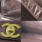 Authentic Chanel Quilted CC Logos Shoulder Bag Leather Bordeaux
