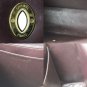 Authentic Chanel Quilted CC Logos Shoulder Bag Leather Bordeaux