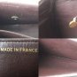 Authentic Chanel Quilted CC Logos Shoulder Bag Leather Bordeaux