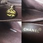 Authentic Chanel Quilted CC Logos Shoulder Bag Leather Bordeaux