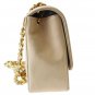 Chanel Quilted Matorasse Shoulder Bag Leather Beige