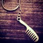 Metal Beard Comb Keyring