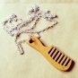 Wooden Beard Comb Necklace