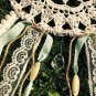 *Blue Pearl* Doily Daydream Dreamcatcher