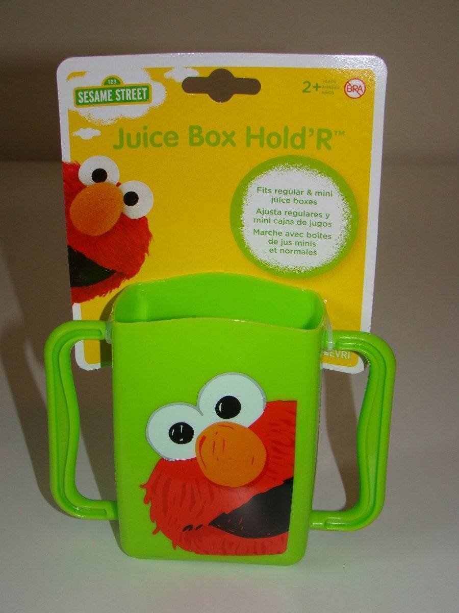 Sesame Street Elmo JUICE BOX HOLDER NEW