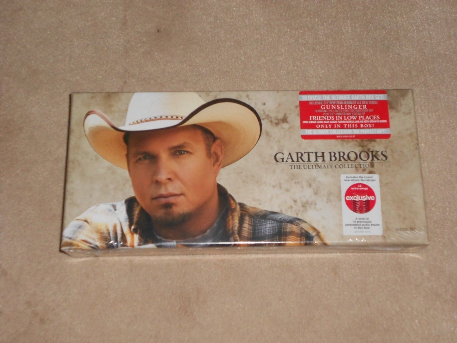 NEW, GARTH BROOKS THE ULIMATE COLLECTION, 10 CD BOXED SET, GUNSLINGER, FACTORY S