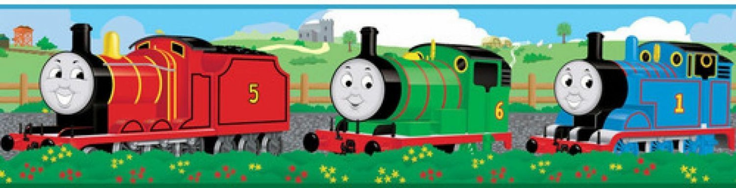 Thomas The Train Peel And Stick Wall Border
