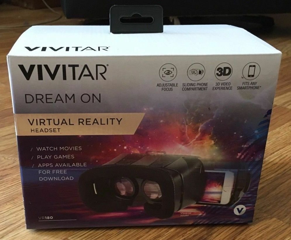 Vivitar: Dream On Virtual Reality Headset -  Immersive VR Viewer NEW