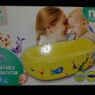 Little Journey Inflatable Bathtub Newborn (Up to 24 Pounds) Yellow