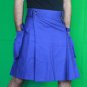 Custom made BLue Utility Fabric Kilt, Utility Kilt