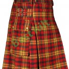 Custom made Red and Yellow Utility Fabric Kilt, Utility Kilt