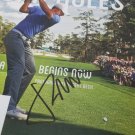 Jordan Spieth autographed magazine