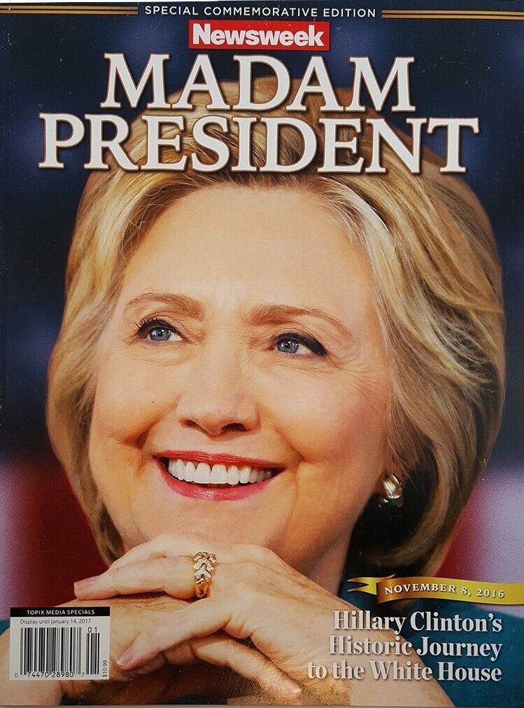 Hillary Clinton Newsweek MISPRINT