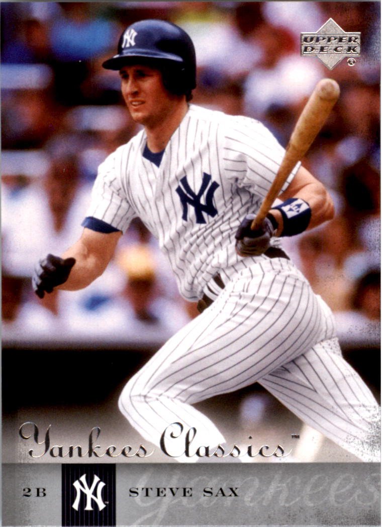 2004 UD Yankees Classics 62 Steve Sax