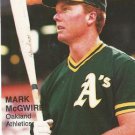 1987 Broder The Press Box Collector's Choices of the 1980's 15 Mark McGwire