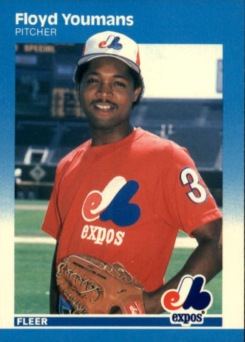 1987 Fleer 337 Floyd Youmans