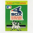 1990 Fleer Team Stickers 10 Chicago White Sox/Logo