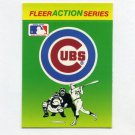 1990 Fleer Team Stickers 9 Chicago Cubs/Logo 1990 Fleer Team Stickers 9 Chicago Cubs/Logo