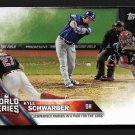 2016 Cubs Topps World Series Champions WS3 Kyle Schwarber 2016 Cubs Topps World Series Champions WS3 Kyle Schwarber