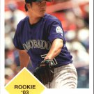 2003 Fleer Tradition Update 287 Chin-Hui Tsao ROO 2003 Fleer Tradition Update 287 Chin-Hui Tsao ROO