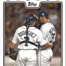 2008 Topps 288 Ivan Rodriguez/Justin Verlander