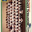 1981 Topps 680 Expos Team CL/Dick Williams MG