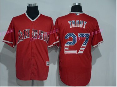 trout baseball jersey