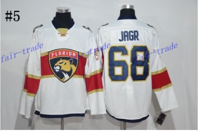 Florida Panthers #68 White Jaromir Jagr White 2016 Hockey Jerseys Ice Winter Jersey All Stitched
