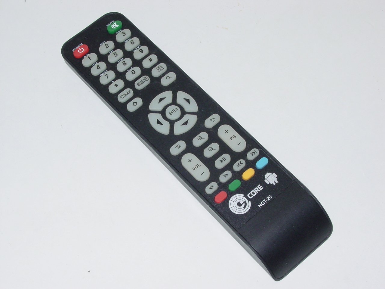 Core NGT-20 Google Android Internet TV Box Remote Control for Naxa NGT20