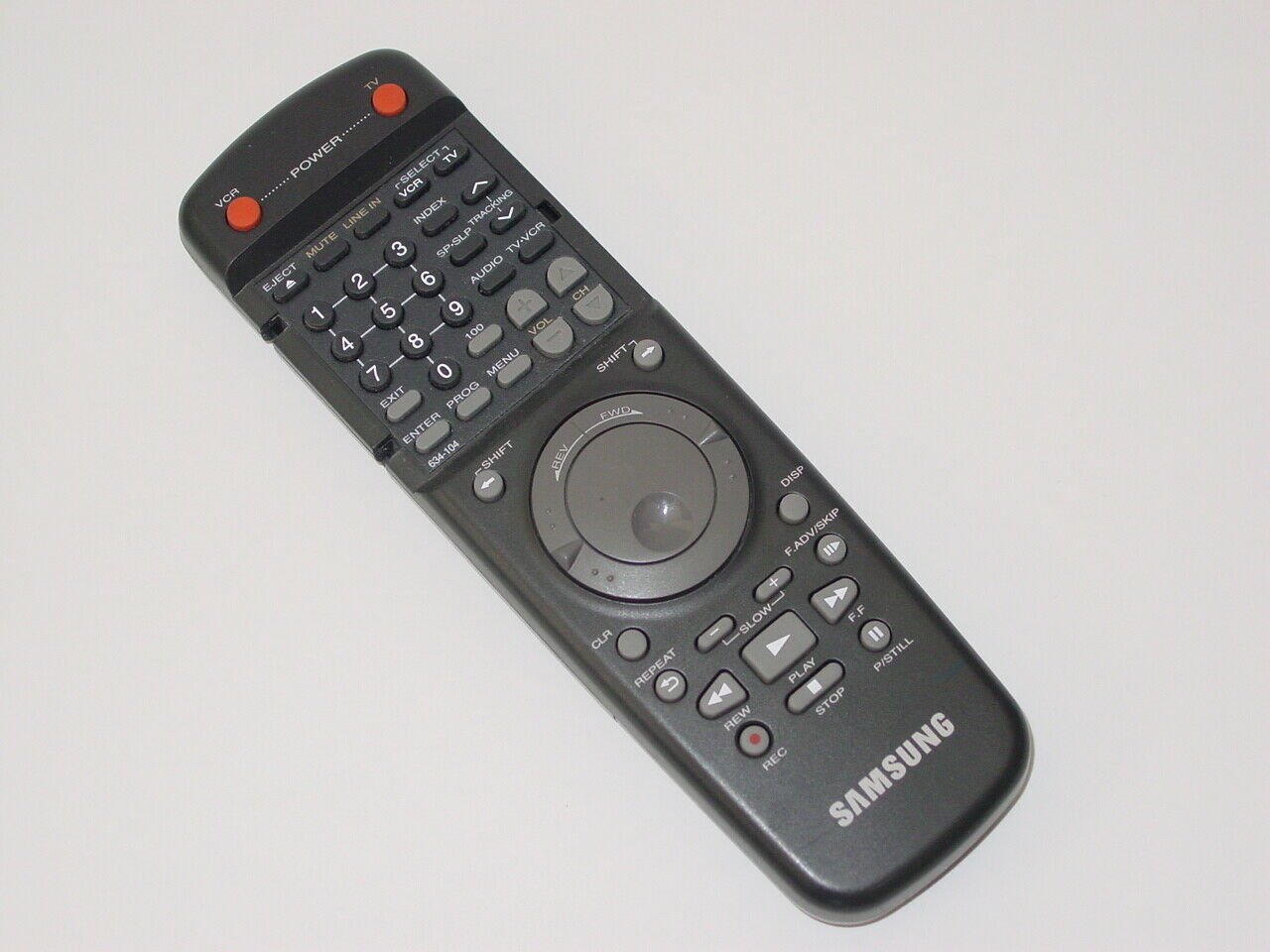 Samsung 634-104 TV VCR Remote Control for VR8805