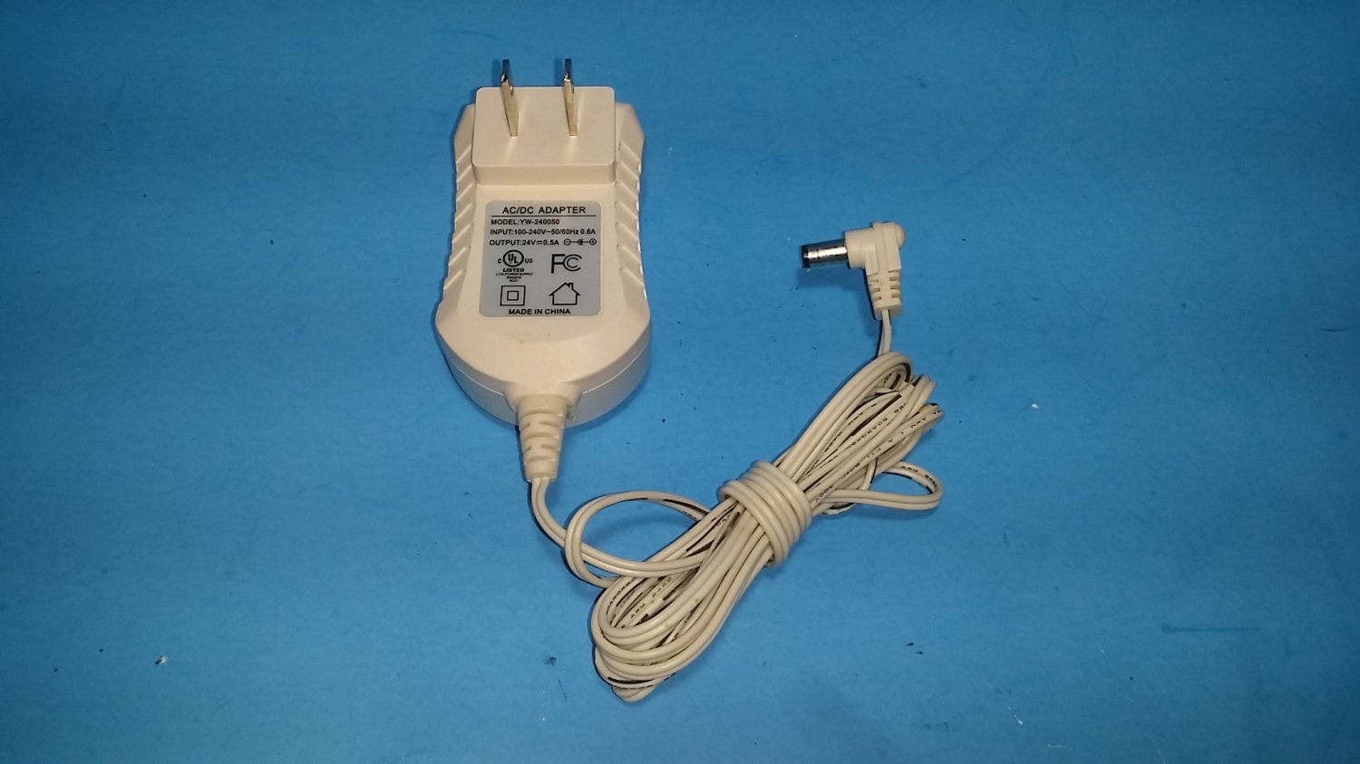 YW-240050 AC Power Adapter 24V 0.5A