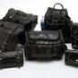 Buffalo Leather 7pc Motorcycle saddlebags and bag set