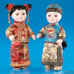 antique chinese porcelain dolls