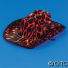 FLAME PRINT COWBOY HAT