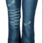 Angfu - Junior 5 Pocket Jeans with Dragonfly Print