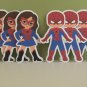 Spiderman Die Cuts Set Of 6 (5.5") Party Favors