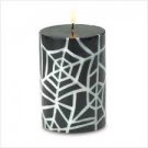 Spiderweb candle
