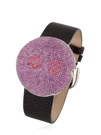 CHRISTIAN KOBAN CLOU DINNER WATCH WITH PINK SAPPHIRES