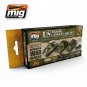 US Armor Color camo set by AMMO MIG for Mini War Gamers of WWi/WWII & SIFI